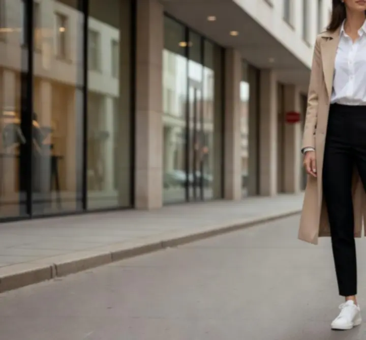 Női street style outfit inspiráció, modern 2026-os városi szett