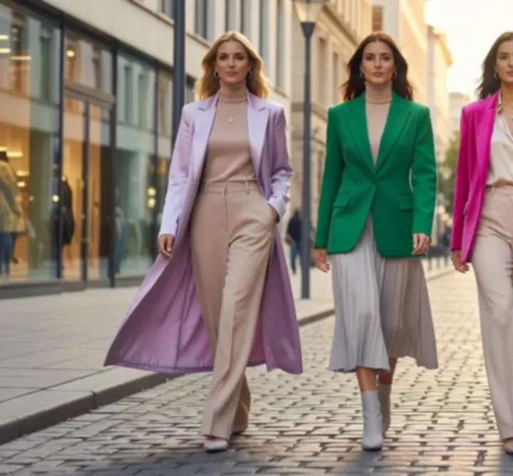 Női outfit inspiráció modern színkombinációkkal 2026-ra